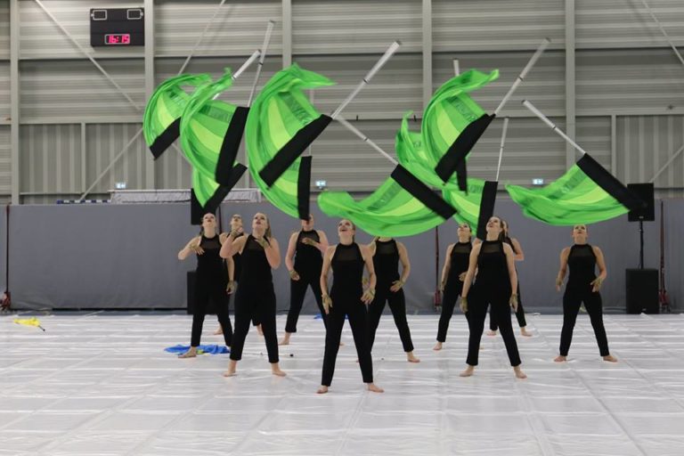 Try-Out Noordelijke winterguardgroepen druk bezocht!