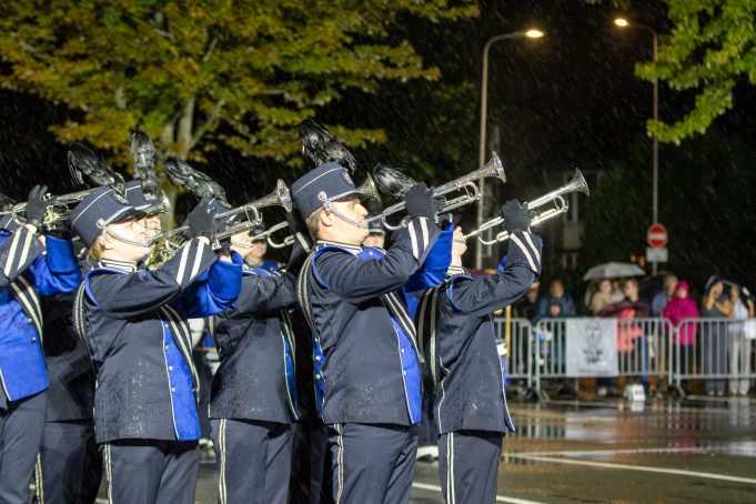 35e Taptoe Alphen, muziek overwint de regen