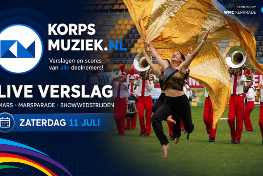 KM LIVE: Verslag WMC – zaterdag 11 juli Korpsmuziek.nl live verslag 11 juli
