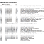 Programma 19 juli