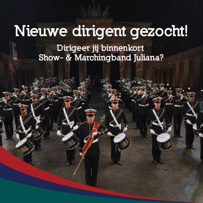 Vacature dirigent Show & Marchingband Juliana