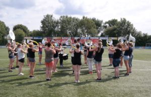 Showband Urk is klaar voor het WMC